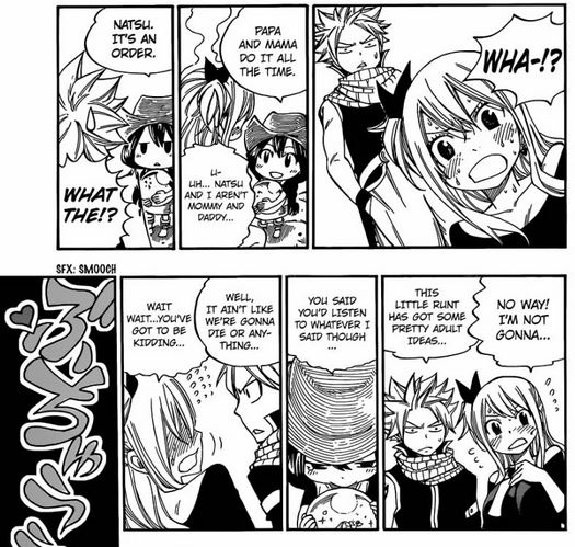 Featured image of post Fairy Tail Natsu And Lucy Kiss Manga Lucy love natsu and natsu love lucy if lissana die again i will be supper happy